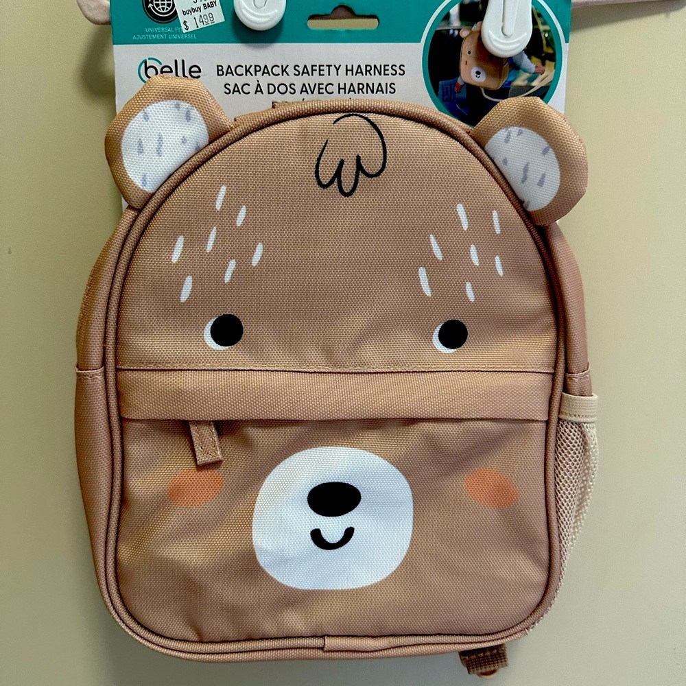 NWT Belle on the go Backpack Safety Harness